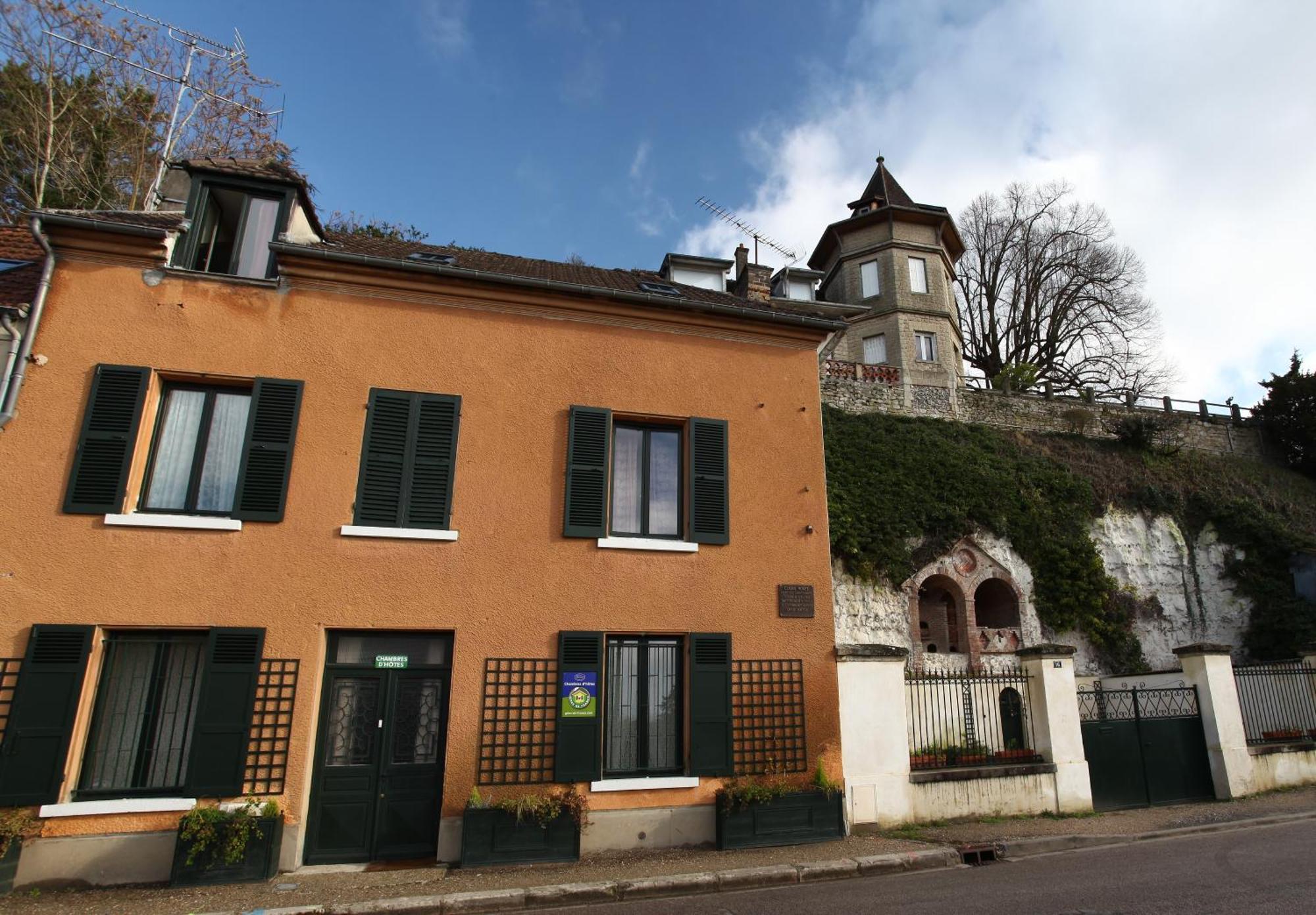 Bed and Breakfast Maison Ou Claude Monet Vecut A Vetheuil Екстер'єр фото