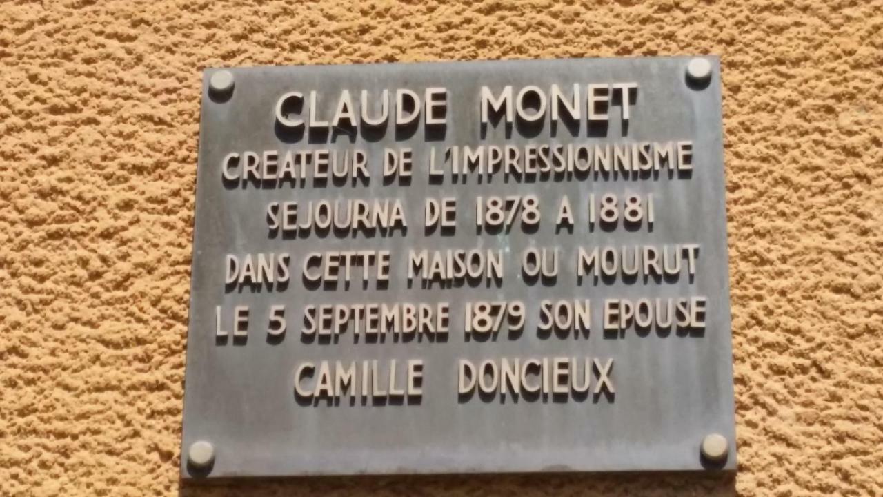 Bed and Breakfast Maison Ou Claude Monet Vecut A Vetheuil Екстер'єр фото